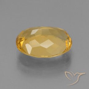 Citrino Oro medio naturale da 3.12 ct, Ovale, VVS