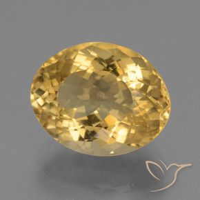 Citrino Oro brillante naturale da 6.89 ct, Ovale, VVS