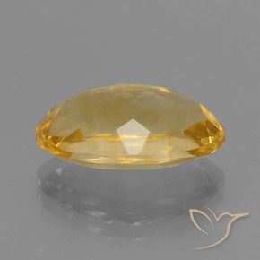 Citrino Arancio Dorato Profondo naturale da 5.44 ct, Ovale, VVS