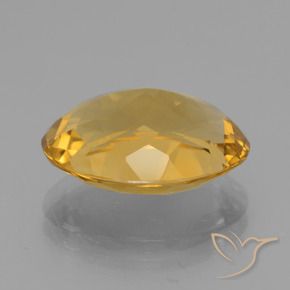 Citrino Dorato scuro naturale da 6.40 ct, Ovale, VS