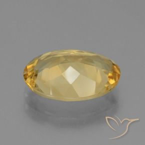 Citrino Oro medio naturale da 4.24 ct, Ovale, VVS