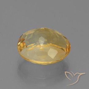 Citrino Dorato chiaro naturale da 5.01 ct, Ovale, VS