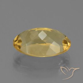 Citrino Dorato chiaro naturale da 4.82 ct, Ovale, VVS