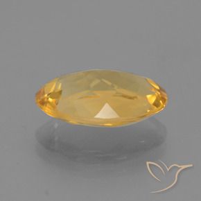 Citrino Arancio dorato naturale da 3.28 ct, Ovale, VVS-VS