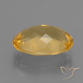 Citrino Arancio Dorato Profondo naturale da 4.44 ct, Ovale, VS