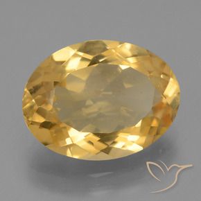 Citrino Oro naturale da 5.25 ct, Ovale, VVS-VS