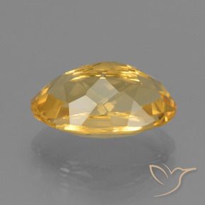 Citrino Oro medio naturale da 4.08 ct, Ovale, VVS-VS