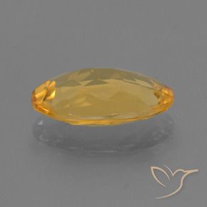 Citrino Arancio dorato naturale da 3.20 ct, Ovale, VVS