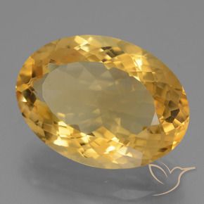 Citrino Oro brillante naturale da 12.44 ct, Ovale, VVS-VS