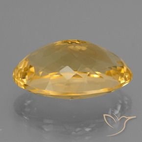 Citrino Oro brillante naturale da 12.44 ct, Ovale, VVS-VS