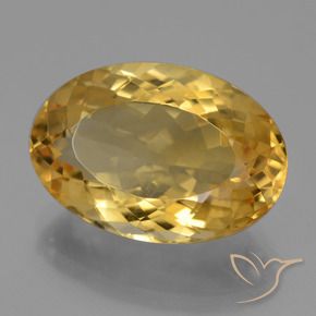 Citrino Dorato medio naturale da 10.67 ct, Ovale, VVS
