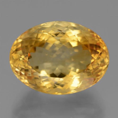 Citrino Arancio Dorato Profondo naturale da 18.16 ct, Taglio ovale, VVS