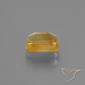 Citrino Arancio-Oro naturale da 1.65 ct, Ottagonale / Taglio smeraldo, VVS-VS