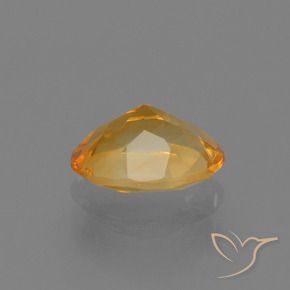 Citrino Arancio Medio naturale da 1.00 ct, Taglio ovale, VS