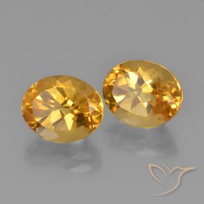 Gemme di Citrino Dorato scuro naturale da 5.50 ct, Ovale, VVS-VS