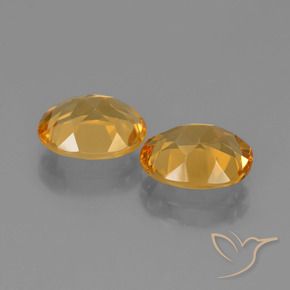 Gemme di Citrino Oro profondo naturale da 4.34 ct, Ovale, VVS