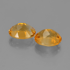 Gemme di Citrino Arancio Medio naturale da 4.78 ct, Taglio ovale, VVS-VS