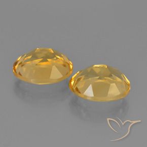 Gemme di Citrino Arancio Dorato Profondo naturale da 4.61 ct, Ovale, VS