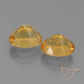 Gemme di Citrino Arancio-Oro naturale da 5.61 ct, Ovale, VVS-VS
