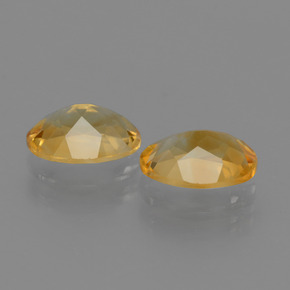 Gemme di Citrino Arancio Dorato Profondo naturale da 1.94 ct, Taglio ovale, VVS
