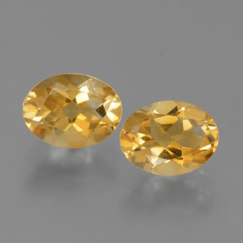 Gemme di Citrino Medium Dark-Golden naturale da 2.19 ct, Taglio ovale, VS