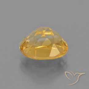 Citrino Dorato medio-scuro naturale da 2.68 ct, Ovale, VVS