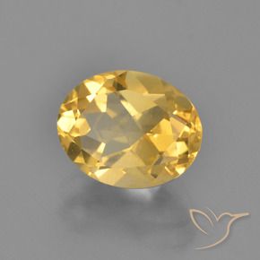 Citrino Arancio dorato naturale da 2.65 ct, Ovale, VVS