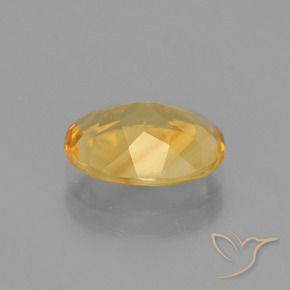 Citrino Dorato medio naturale da 2.06 ct, Ovale, VVS-VS