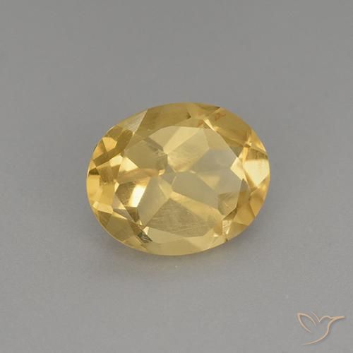 Citrino Dorato medio naturale da 2.30 ct, Ovale, VS