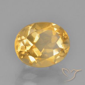 Citrino Oro brillante naturale da 2.57 ct, Ovale, VS