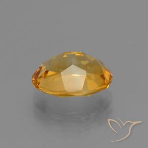 Citrino Arancio-Oro naturale da 2.40 ct, Ovale, VVS
