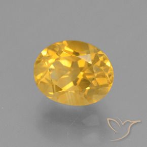 Citrino Oro brillante naturale da 2.57 ct, Ovale, VVS-VS