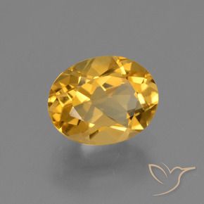 Citrino Oro brillante naturale da 2.26 ct, Ovale, VVS