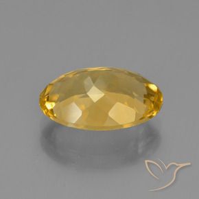 Citrino Arancio dorato naturale da 4.34 ct, Ovale, VVS