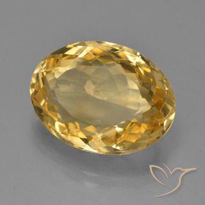 Citrino Dorato naturale da 7.96 ct, Ovale, VVS
