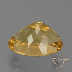 Citrino Dorato naturale da 8.35 ct, Ovale, VVS
