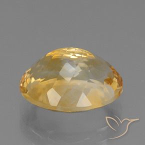 Citrino Dorato naturale da 3.90 ct, Ovale, VVS-VS