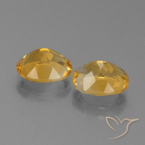 Gemme di Citrino Dorato scuro naturale da 4.73 ct, Ovale, VVS-VS