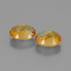 Gemme di Citrino Arancio intenso-OroG naturale da 2.36 ct, Taglio ovale, VVS