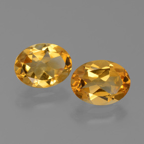 Gemme di Citrino Arancio intenso-OroG naturale da 2.06 ct, Taglio ovale, VVS