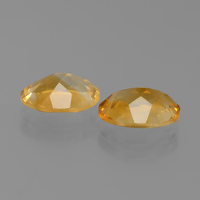 Gemme di Citrino Arancio intenso-OroG naturale da 1.99 ct, Taglio ovale, VVS-VS