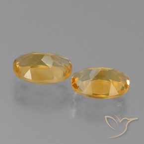 Gemme di Citrino Dorato scuro naturale da 2.15 ct, Ovale, VVS-VS