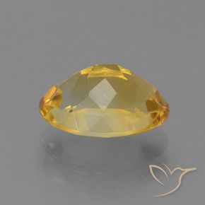 Citrino Arancio Dorato Profondo naturale da 4.25 ct, Ovale, VVS