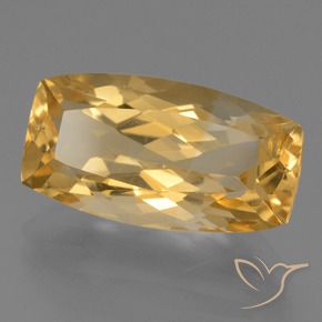 Citrino Arancio Dorato Profondo naturale da 7.81 ct, Cuscino, VS