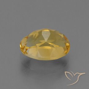 Citrino Arancio Dorato Profondo naturale da 2.77 ct, Ovale, VVS