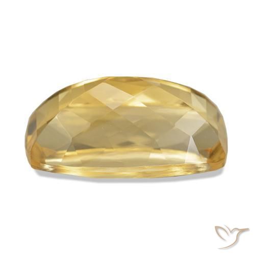Citrino Arancio Dorato Profondo naturale da 6.65 ct, Cuscino, VVS