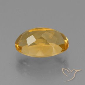 Citrino Arancio-Oro naturale da 3.01 ct, Ovale, VVS-VS