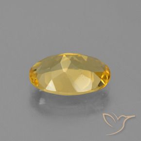 Citrino Dorato naturale da 2.55 ct, Ovale, VVS-VS