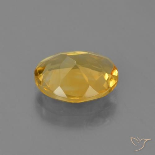 Citrino Arancio Dorato Profondo naturale da 2.76 ct, Ovale, VVS-VS