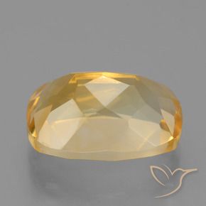 Citrino Arancio chiaro-Oro naturale da 7.20 ct, Cuscino, VS